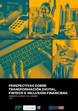 Portada del estudio Perspectivas sobre transformación digital, fintech e inclusión financiera en América Latina y el Caribe, 2025, del BID Lab.