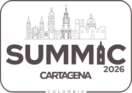Logo oficial de SUMMIC Cartagena 2026 para SUMMIC Cartagena 2026 — Cumbre de Microfinanzas para América Latina y el Caribe